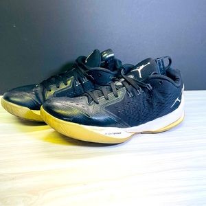 Nike Jordan Rising High Low Men 10 Black White Shoes2015 Flight Speed 834233-004